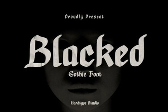 Blacked Font: Bold Typography for Modern Design Projects