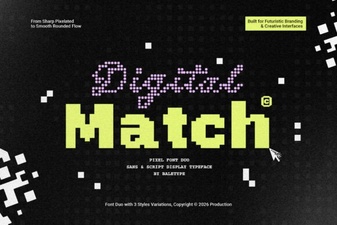 Crafting Seamless Design with Digital Match Fonts