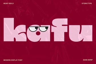 Kafu Font: a Bold and Creative Typeface for Modern Design