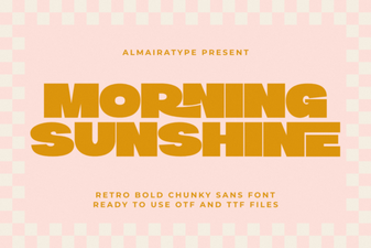 Morning Sunshine Font - Free Sans Serif Typeface Download