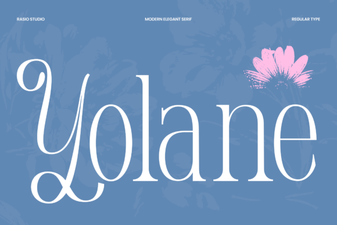Yolane Font – a Stylish Typeface for Creative Projects